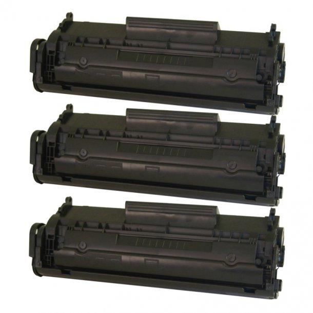 Kompatibel Canon FX-10 BK combo pack 3 stk Toner (6000 sidor)