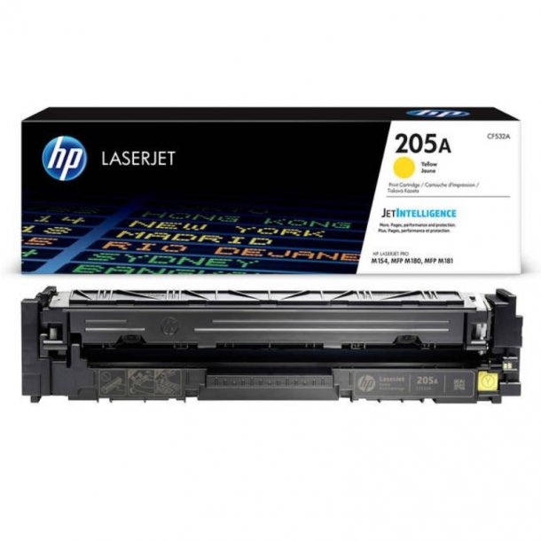 HP 205A Y Toner - CF532A Original - Gul 900 sider