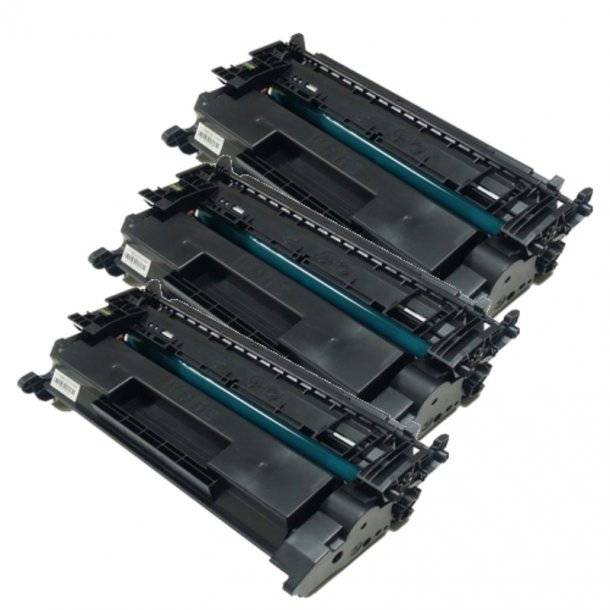 Kompatibel HP 26X BK combo pack 3 stk Toner (27000 sidor)