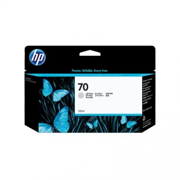 HP 70 LGY blkpatron - C9451A Original - Lys Gr 130 ml