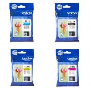 Brother ink cartridges LC 3213 - LC3213VALDR, 4 pcs. multipack 32 ml, original