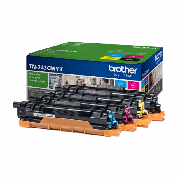 Brother TN 243 CMYK Laser toner Combo Pack 4 pcs - TN243CMYK Original - C/M/Y/K 4000 pages