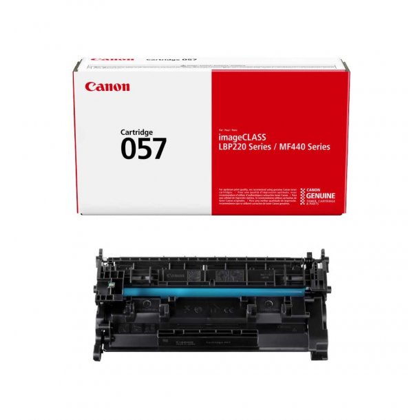 Canon CRG 057 BK Toner - 3009C002 Original - Black 3100 pages