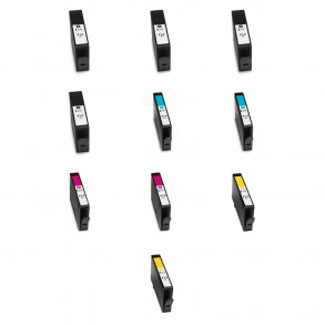 HP 912 XL combo pack 4 stk Ink Cartridge - Compatible - BK/C/M/Y 61,5 ml -  Ink cartridges - Pixojet Ink, toner and accessories