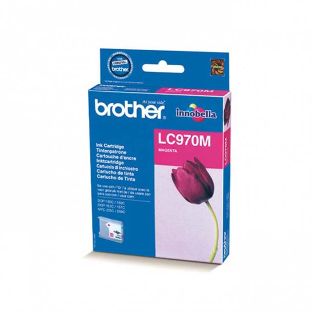 Brother LC 970 M blkpatron - LC970M Original - Magenta 6 ml