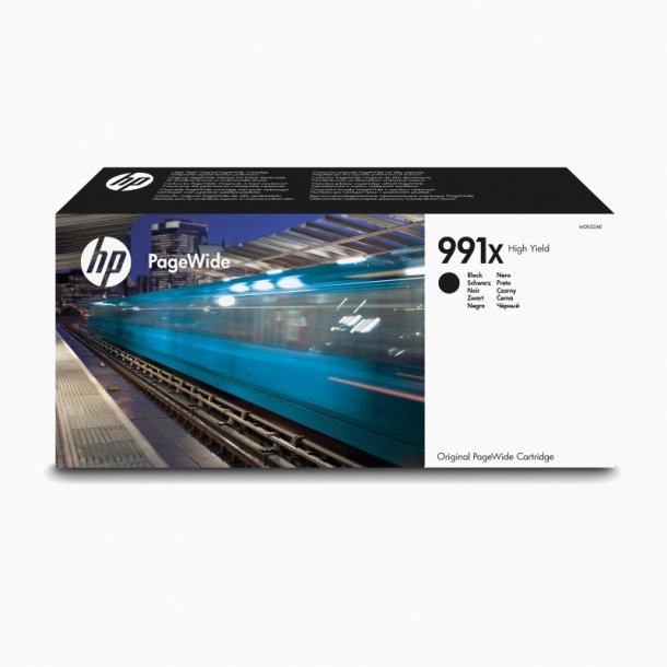 HP 991X BK blekkpatron - M0K02AE Original - Svart 375 ml