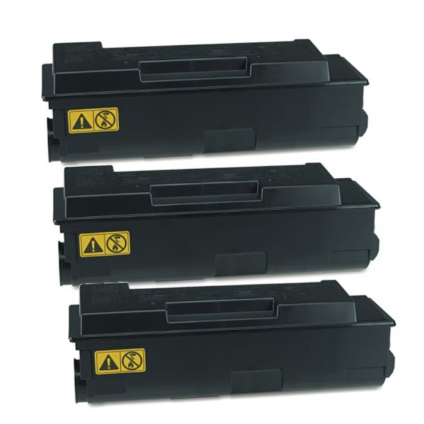 Kyocera TK310/312 BK combo pack 3 stk Toner - Kompatibel - Sort 36000 sider