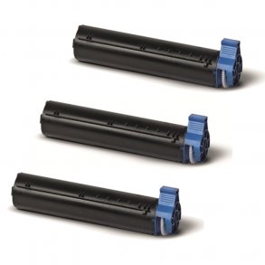 Pixojet toner OKI B432 - 45807111 svart, 3 stk.. rabatpakke 36000 sider