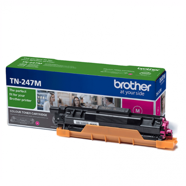 Brother TN 247 M  Lasertoner - Magenta 2300 sider - Original TN247M