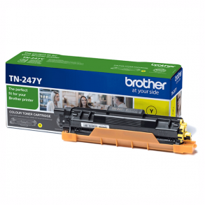 Brother toner TN247Y gul 2300 sider, original