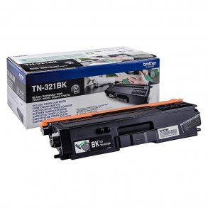 Brother toner TN321BK svart 2500 sider, original