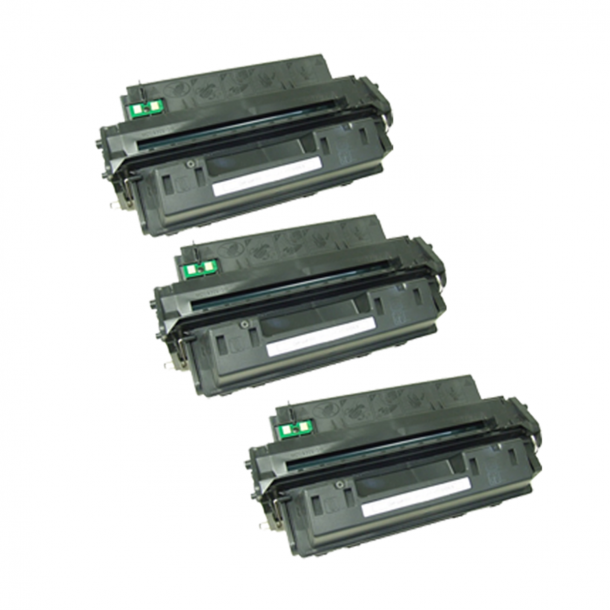 Kompatibel HP 10A BK combo pack 3 stk Toner 18000 sidor Q2610A