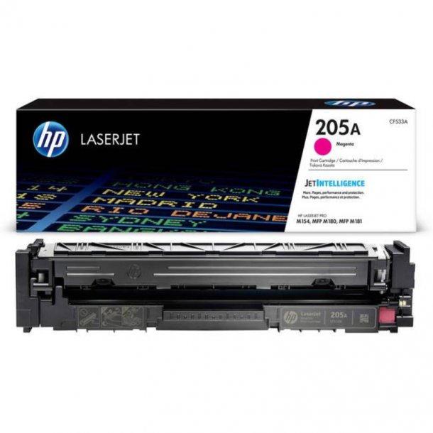 HP 205A M Toner - CF533A Original - Magenta 900 sider