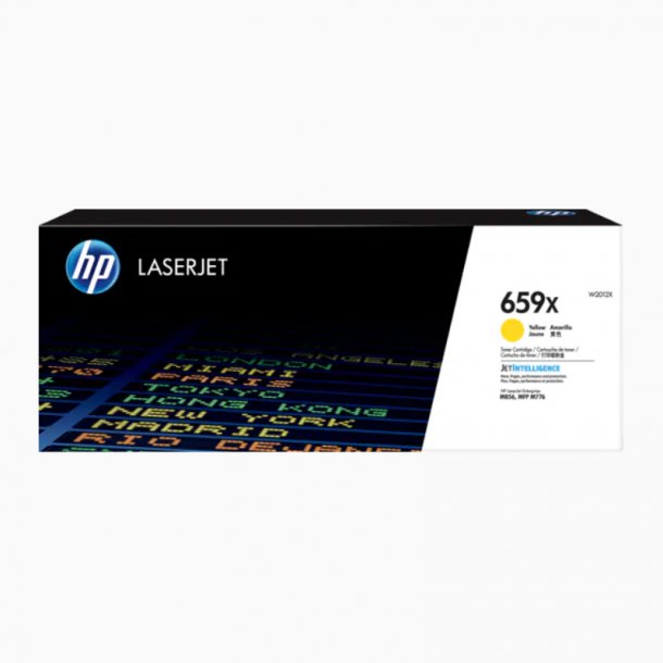 HP 659X Y Toner - W2012X Original - Gul 29000 sider