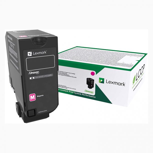 Lexmark CS727/CX727/CS728 M Toner - 75B20M0 Original - Magenta 13000 sider