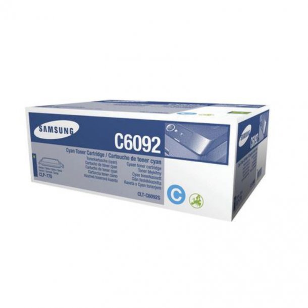 Samsung CLT-C6092S/ELS C Toner - SU082A Original - Cyan 7000 sider