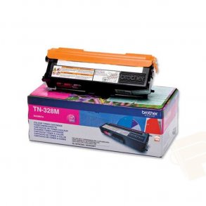 Brother toner TN328M magenta 6000 sider, original