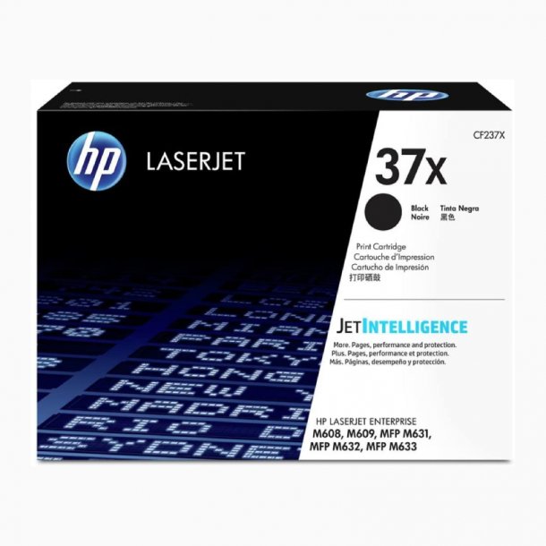 HP 37X BK Toner - CF237X Original - Black 25000 pages