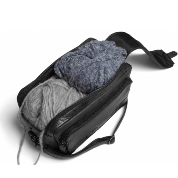 Muud Stavanger V&auml;ska - L&auml;der, Svart