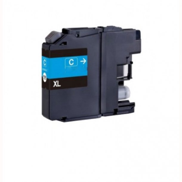 Brother LC 525 XL C Ink Cartridge - Compatible - Cyan 15 ml