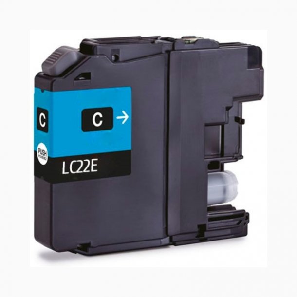 Brother LC22E C Ink cartridge  - Compatible - Cyan 12 ml