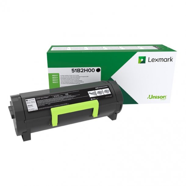 Lexmark MS417/MX417 BK Original Toner (8500 sidor)