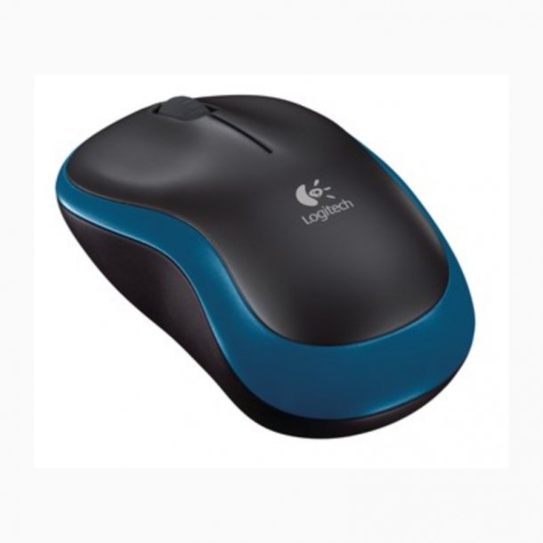 Logitech M185 Wireless Mouse, Blue