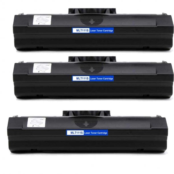 Kompatibel Samsung MLT D111S combo pack 3 stk - SU810A Svart Toner 3000 sidor