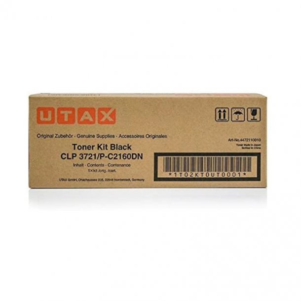 Utax CLP 3721 BK Toner - 4472110010 Original - Black 3500 pages