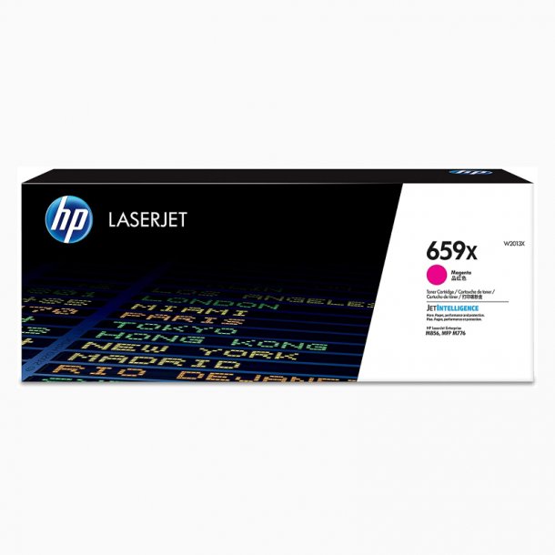 HP 659X M Toner - W2013X Original - Magenta 29000 sider