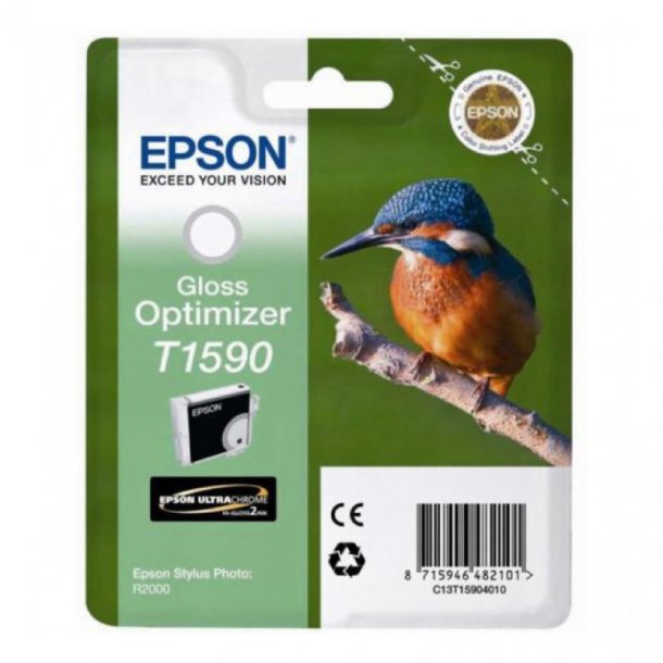 Epson T1590 GO Original bl&auml;ckpatron (17 ml)