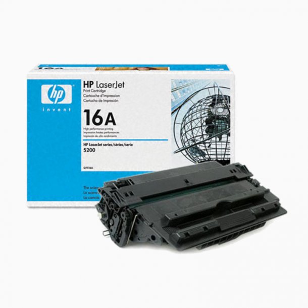 HP 16A BK Original Toner (12000 sidor)