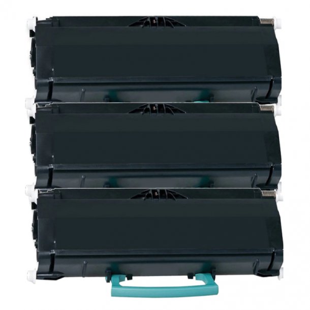 Lexmark L264XCR BK combo pack 3 stk Toner - X264H11G Kompatibel - Sort 27000 sider