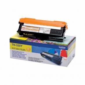 Brother toner TN320Y gul 1500 sider, original