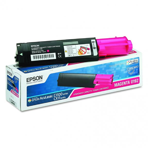 Epson Aculaser C1100 M - Magenta 1500 sider - Original Toner C13S050192