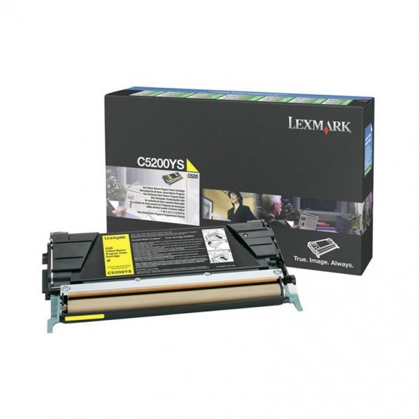 Lexmark C 530dn Y prebate Original Toner (1500 sidor)