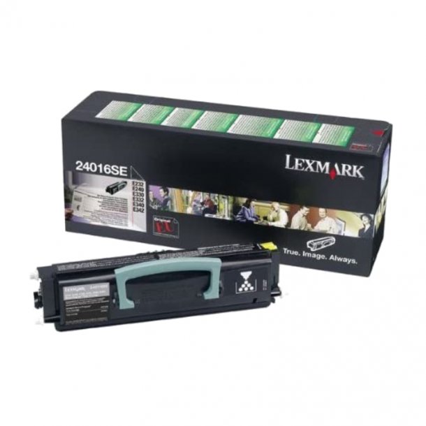 Lexmark E34X BK Original Toner (2500 sidor)