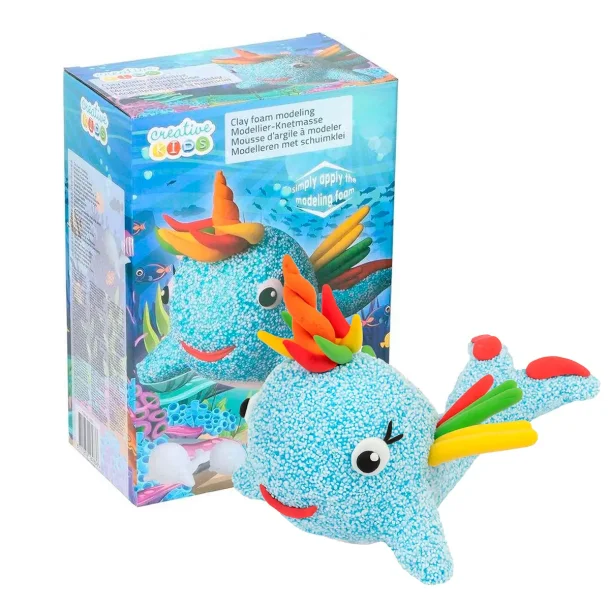 Creative Kids Foam Clay modeling foam - Fish, 63g