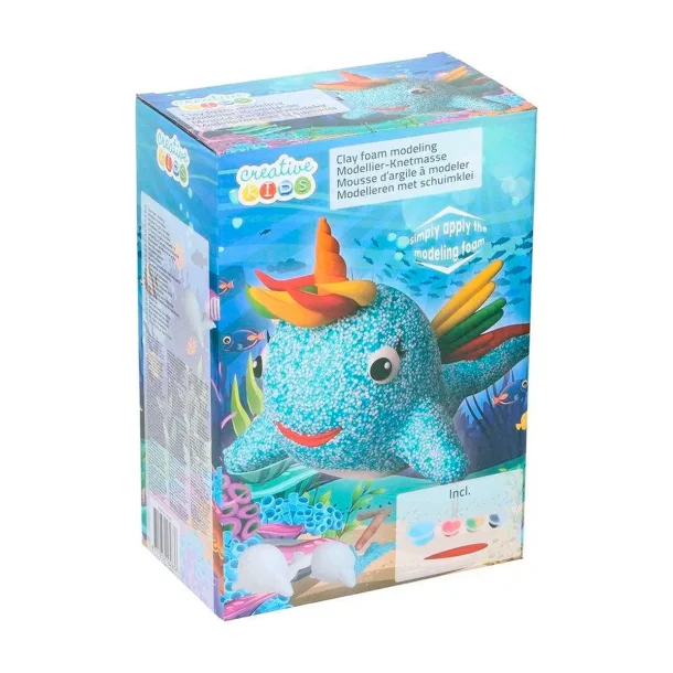 Creative Kids Foam Clay modellera skum - Fisk, 63g