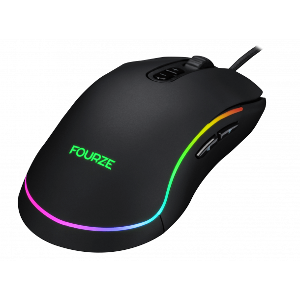 Fourze GM700 Gamingmus, svart