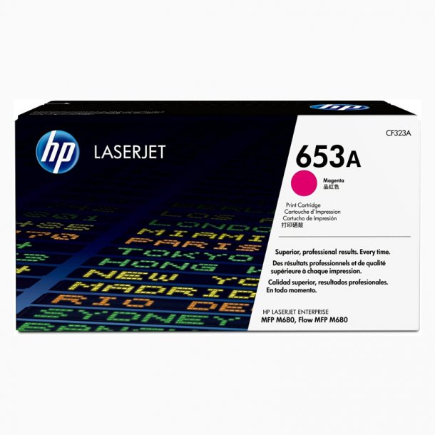 HP 653A M Toner - CF323A Original - Magenta 16500 sider