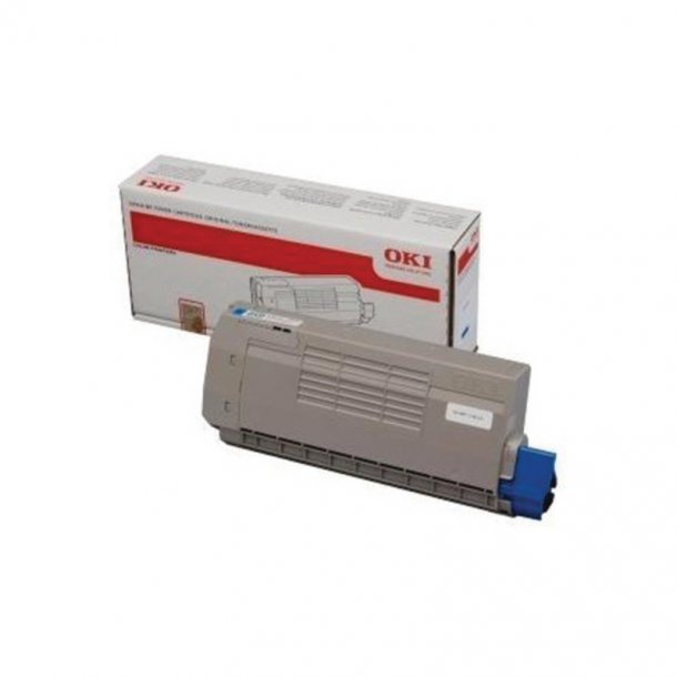 OKI C711 WT Toner - 44318657 Original - Hvid 6000 sider