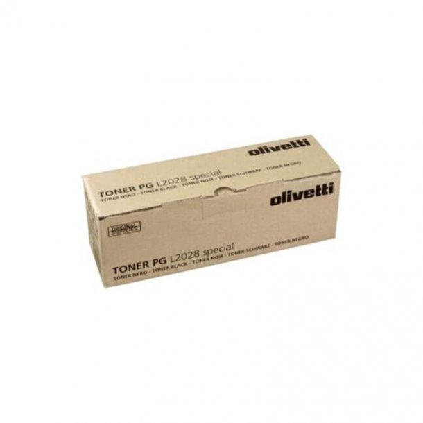 Olivetti PG L2028 SPECIAL BK Toner - B0740 Original - Black 7200 pages