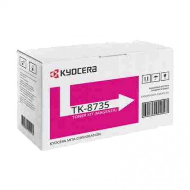 Kyocera TK-8735M M Toner - 1T02XNBNL0 Original - Magenta 40000 sider