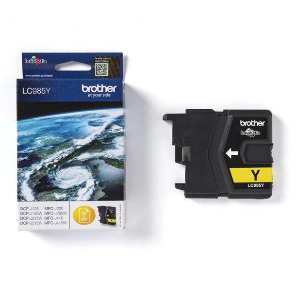 Brother LC 985 Y Ink Cartridge - LC985Y Original - Yellow 5,2 ml