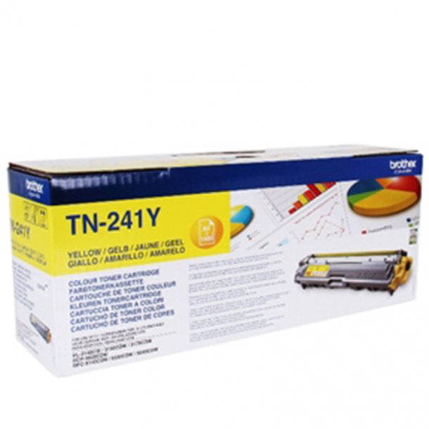 Brother TN241 Y Yellow Laser toner, Original