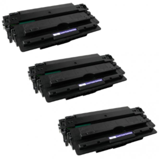 Kompatibel HP 16A BK combo pack 3 stk Toner (36000 sidor)