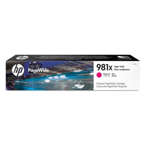 HP 981X M blkpatron - L0R10A Original - Magenta 200 ml