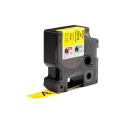 DYMO Tape Rhino 19 mm (5,5 m), Vinyl - svart/gul