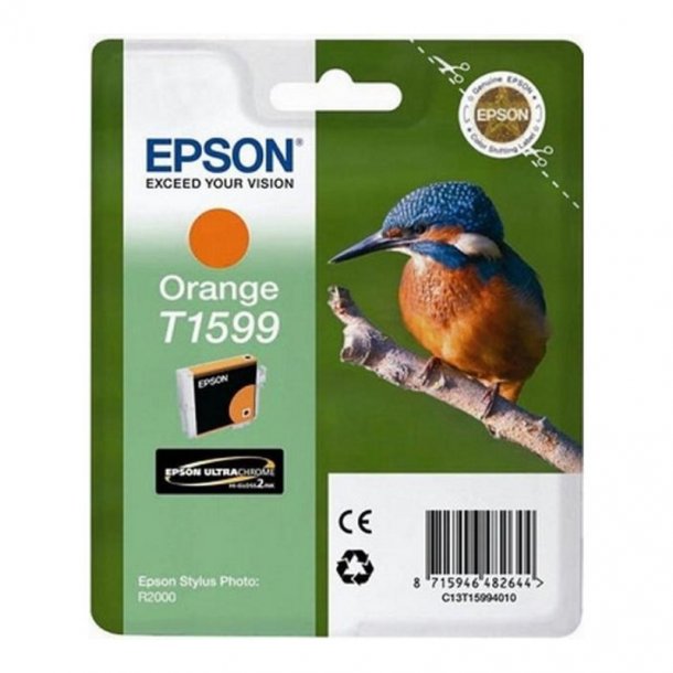 Epson T1599 Or blkpatron - EPST15994010 Original - Orange 17 ml